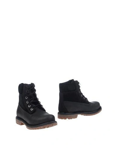 Shop Timberland Ankle Boots In Black