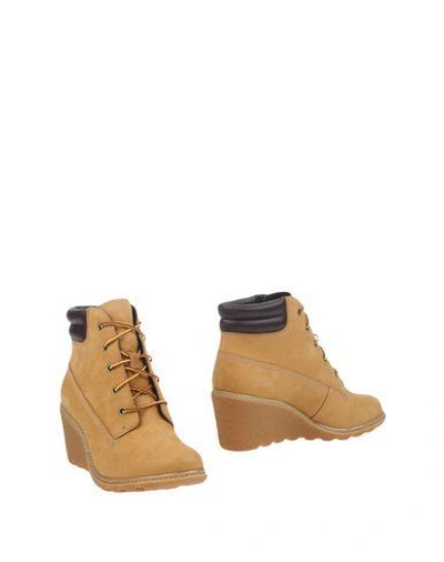 Shop Timberland Ankle Boot In Ocher