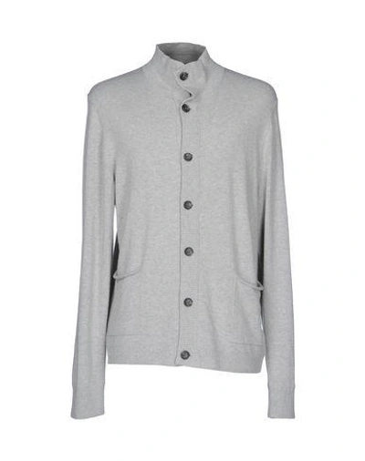 Shop James Perse Cardigan In Light Grey