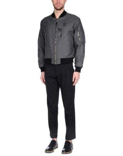 Shop Givenchy Jacket In Lead
