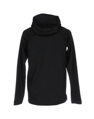 Shop Nike Hooded Sweatshirt In Black