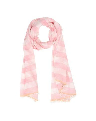 Shop Emporio Armani Stoles In Light Pink