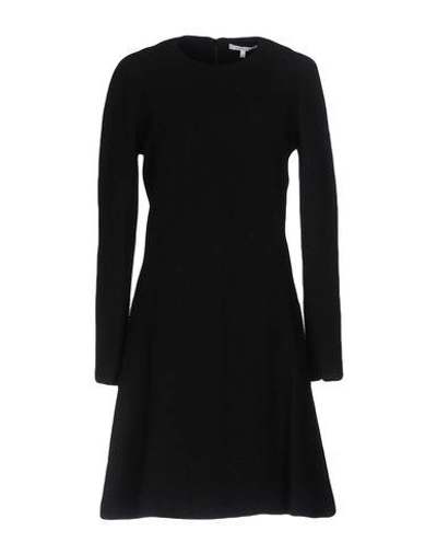 Carven Short Dress In Black