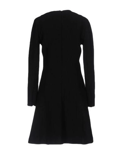 Shop Carven Short Dress In Black