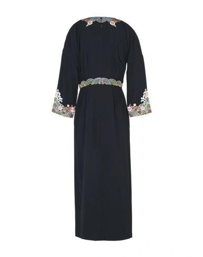 Shop Vilshenko 3/4 Length Dress In Black