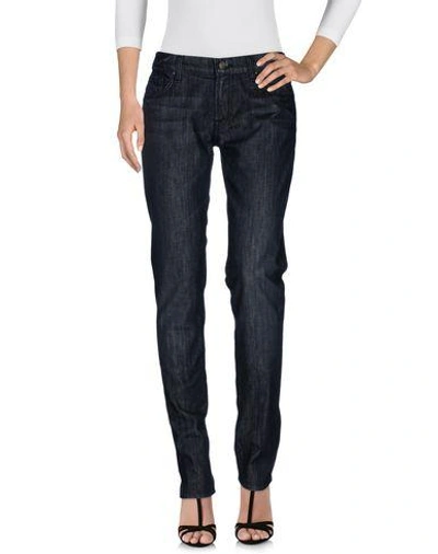 Shop 7 For All Mankind Denim Pants In Steel Grey