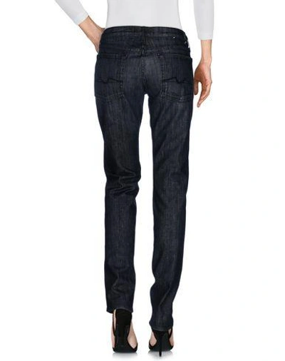 Shop 7 For All Mankind Denim Pants In Steel Grey