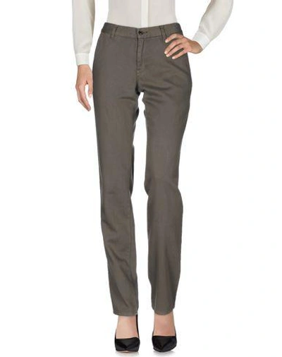 Zucca Casual Pants In Lead