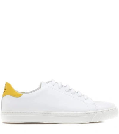 Shop Anya Hindmarch Wink Leather Sneakers In Female