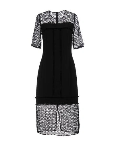By Malene Birger 3/4 Length Dresses In Black