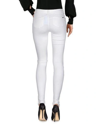 Shop Blumarine Pants In Ivory