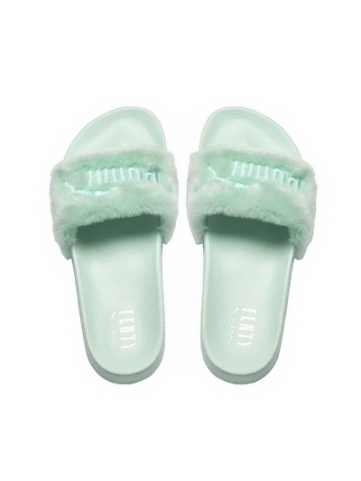 Shop Puma Fenty X  By Rihanna Fur Slides