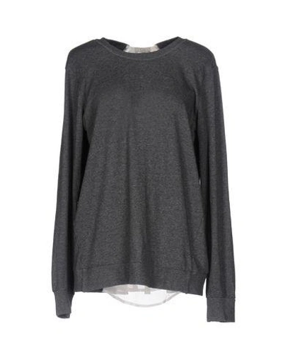 Shop Clu Sweatshirt In Steel Grey