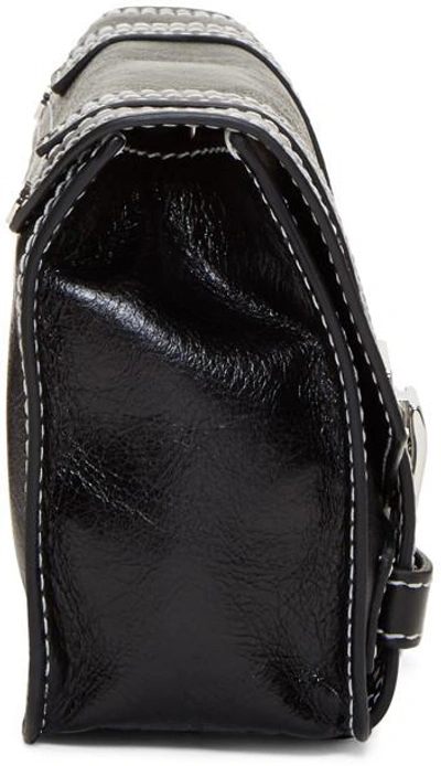 Shop Proenza Schouler Black Mini Ps1 Crossbody Bag