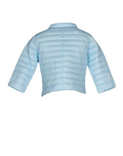 Shop Duvetica Down Jackets In Sky Blue