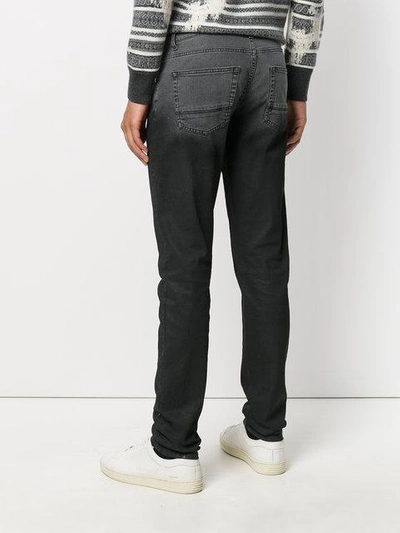 Shop Alexander Mcqueen Degrade Slim-fit Jeans