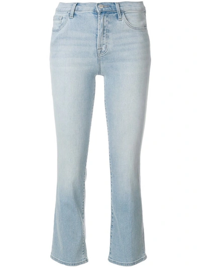 J Brand Cropped Jeans In Blue