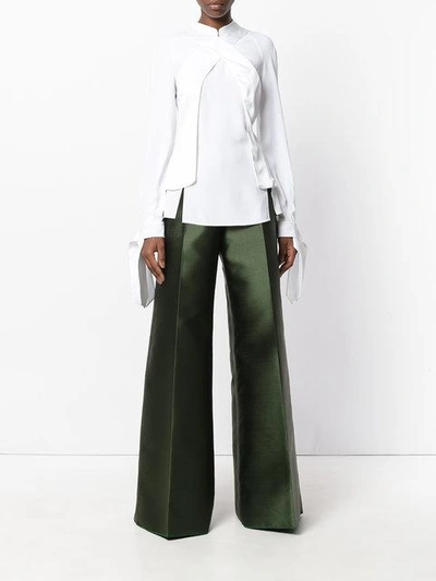 Shop Antonio Berardi Dangling Cuff Shirt