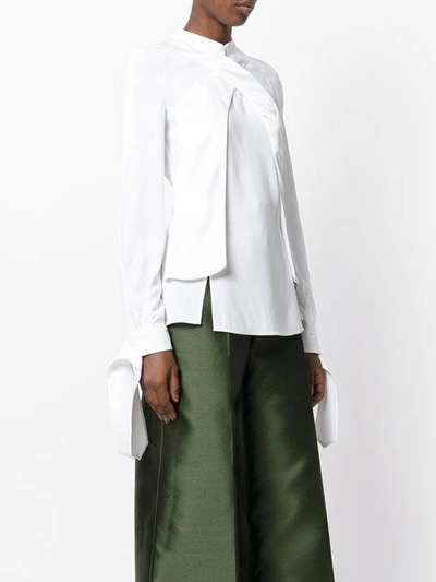 Shop Antonio Berardi Dangling Cuff Shirt