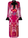 TEMPERLEY LONDON WOODLAND MIDI DRESS,17AWOO5195512131105