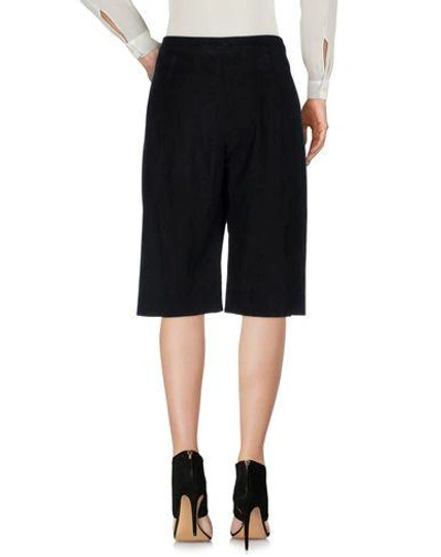 Shop Drome Cropped Pants & Culottes In Black