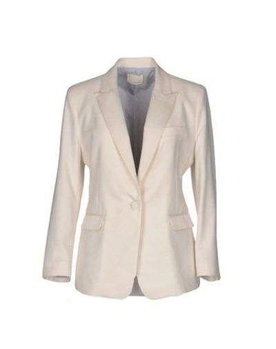 Shop Band Of Outsiders Blazer In Ivory