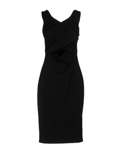 Trussardi Knee-length Dress In Black