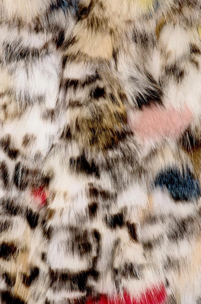 Leopard Fox Fur Coat