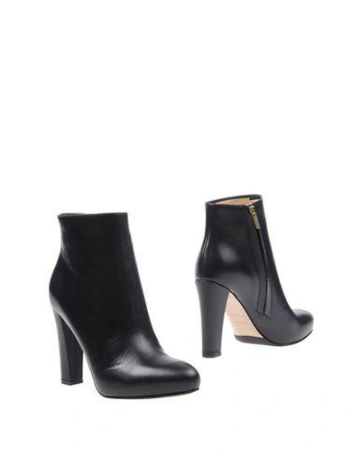 Shop Le Silla Ankle Boot In Black