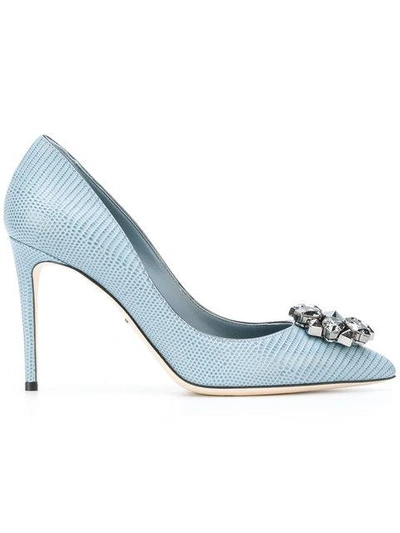Shop Dolce & Gabbana Belucci Pumps - Blue