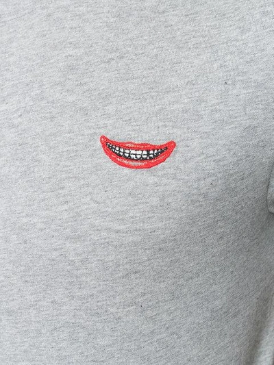 Shop Stella Mccartney No Smiles T-shirt - Grey