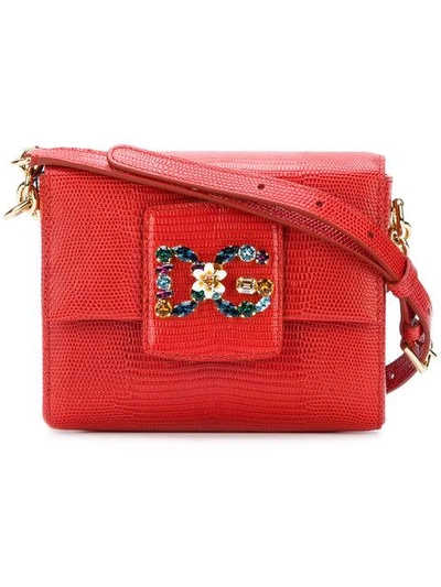 Shop Dolce & Gabbana Dg Millennials Shoulder Bag In Red