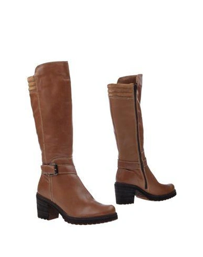 Shop Manas Boots In Brown