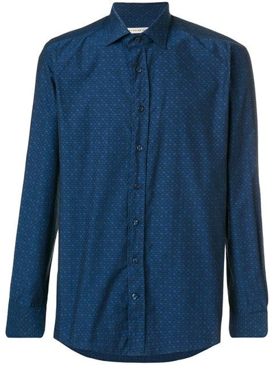Etro Printed Shirt - Blue | ModeSens