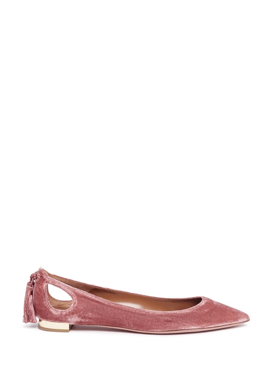 aquazzura marilyn flats