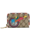 GUCCI GG Supreme Courrier wallet,LEATHER100%