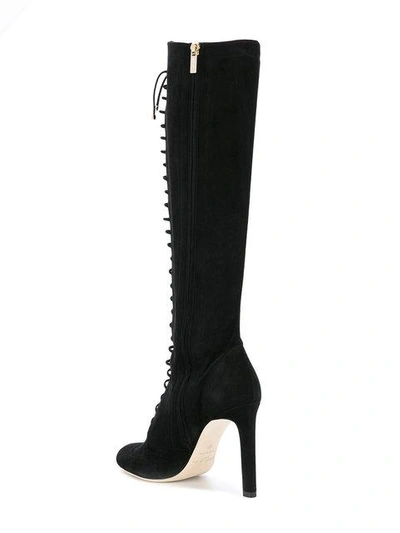 Shop Jimmy Choo Desiree Knee In Black