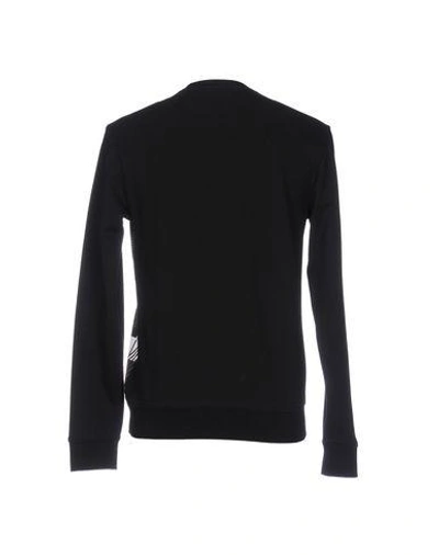 Shop Ea7 Sweatshirts In Black