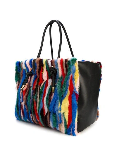 Shop Marni Shopper Tote Bag - Black