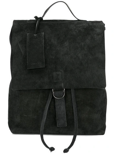 Shop Marsèll Tag Detail Backpack In Black