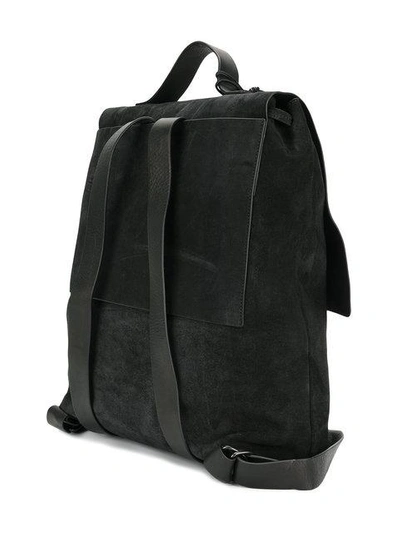 Shop Marsèll Tag Detail Backpack In Black
