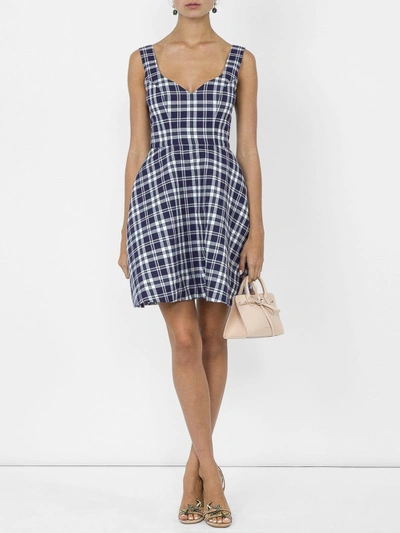 Shop Natasha Zinko Plaid Dress