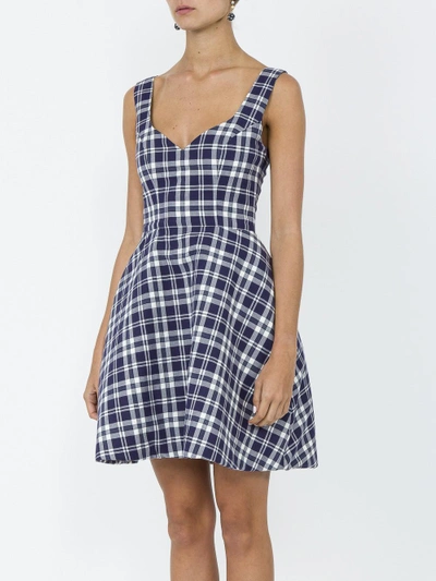 Shop Natasha Zinko Plaid Dress