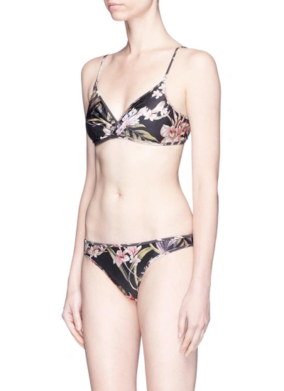 Shop Zimmermann 'curacao Palm' Print Bikini Set