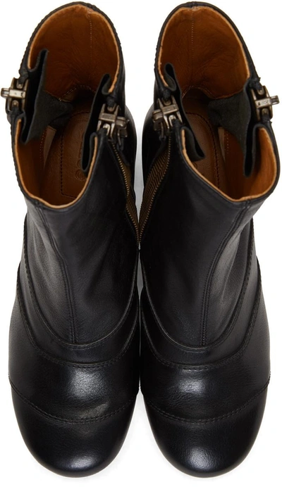 Shop Chloé Black Lexie Boots