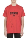 GIVENCHY Destroyed Graphic Logo Tee