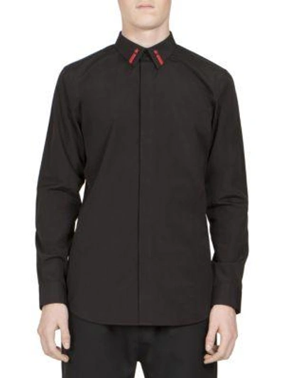 Givenchy Casual Button Down In Black