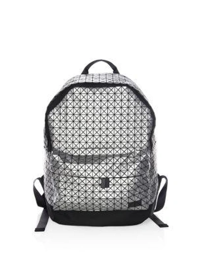 Bao Bao Issey Miyake Geometric Daypack Backpack In Silver