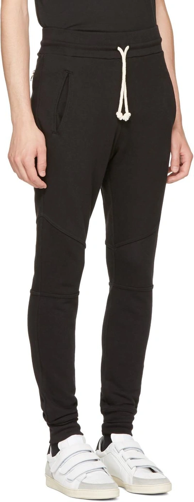 Shop John Elliott Black Escobar Lounge Pants