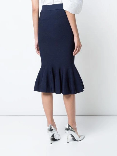 Shop Jonathan Simkhai Peplum Midi Skirt